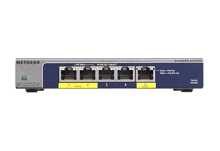  5-Port GE Switch NETGEAR GS105PE